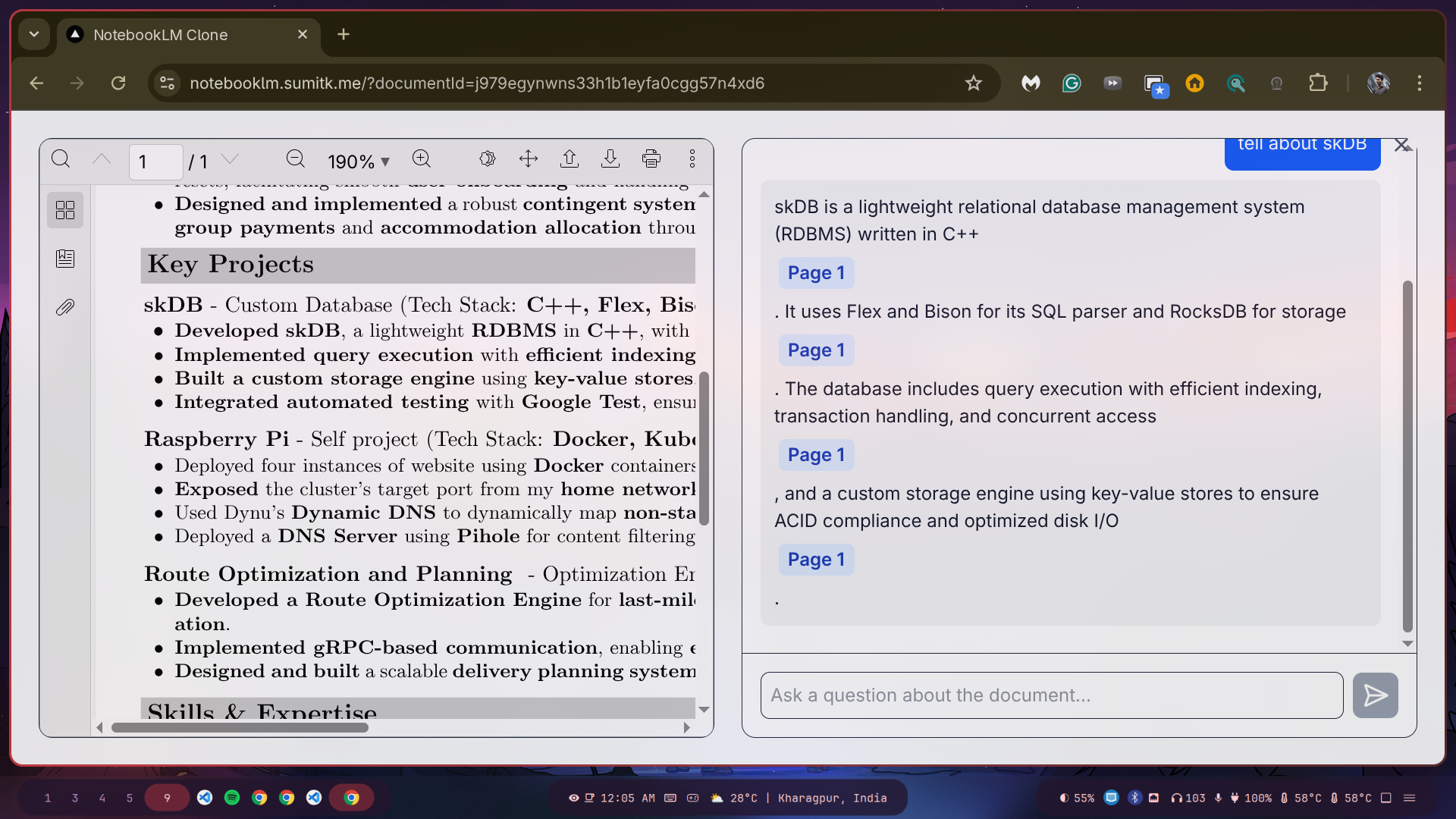 NotebookLM Clone preview image